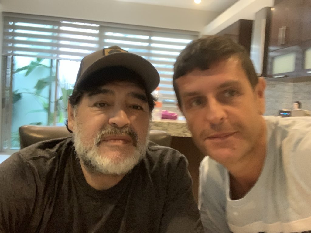 STEFANO CECI E MARADONA